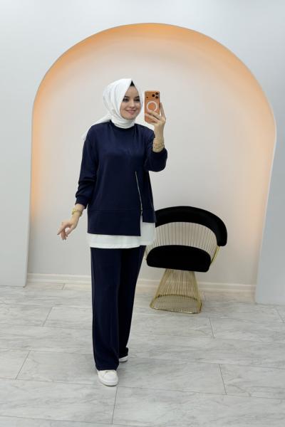 Puane Takım Lacivert