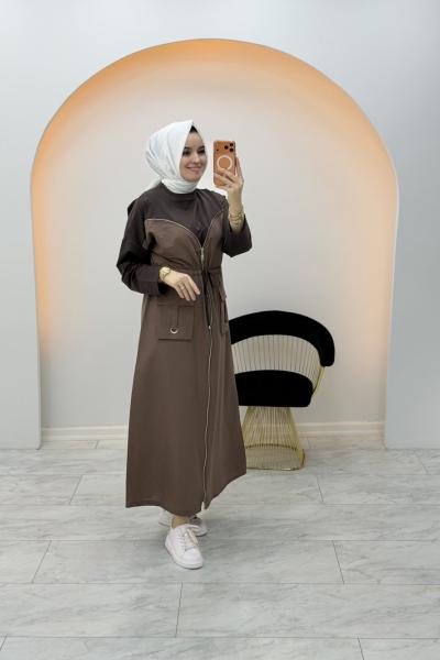 Vina Elbise Kahverengi