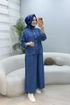 Tensel Kot Takım Mavi