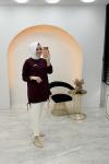 Fiyonk Tunik Mürdüm