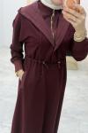 Dilda Elbise Bordo