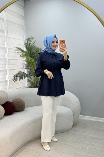 Aden Gömlek Lacivert