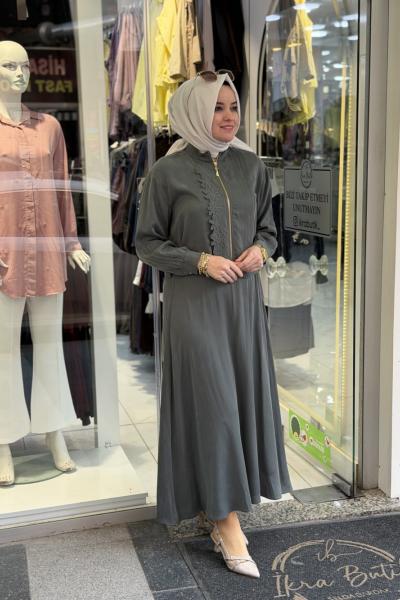 Alise Etekli Takım Mint Yeşili