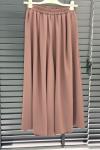 Merwish Pantolon Etek Kahverengi
