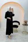 Lina Ceketli Elbise Siyah