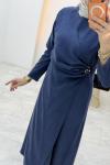 Birce Elbise Lacivert