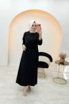 Birce Elbise Siyah