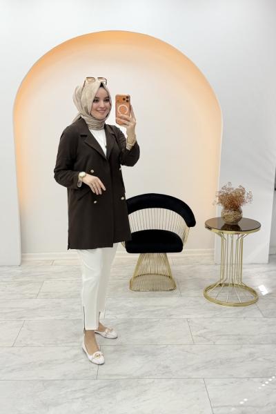 Linda Ceket Kahverengi