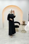 Melis Qupra Elbise Siyah