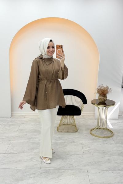 Balın Gömlek Sütlü Kahve