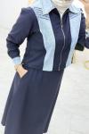 Zühre Etekli Takım Lacivert