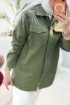 Neşe Kot Ceket Yeşil