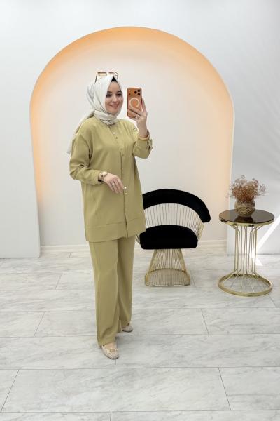 Alaz Tensel Takım Hardal Sarısı