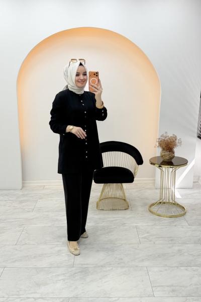 Alaz Tensel Takım Siyah