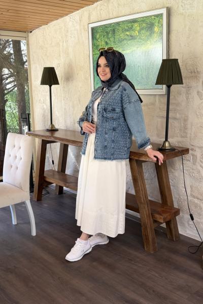 Hevin Kot Ceket Mavi