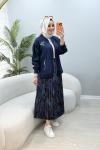 Rengin Etekli Takım Lacivert