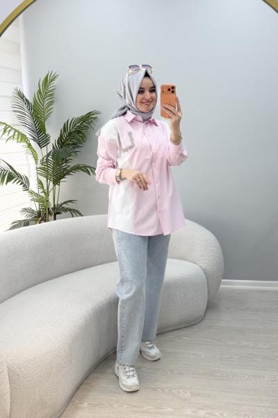 Yaren Gömlek Pembe