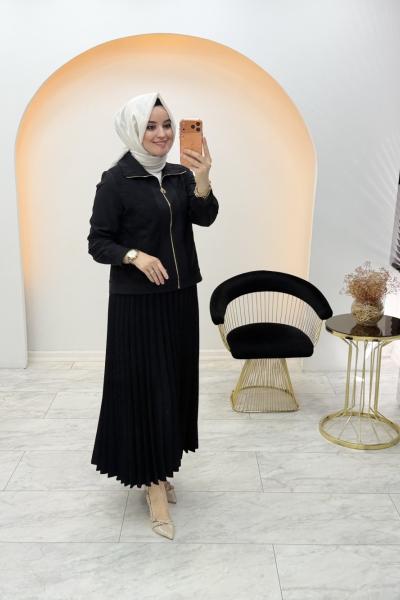 Eda Etekli Takım Siyah