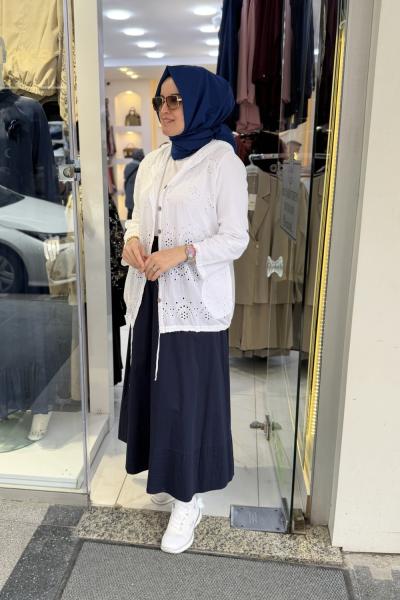 Milana İthal Gömlek Beyaz