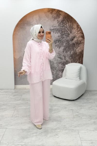 Nisa Takım Pembe