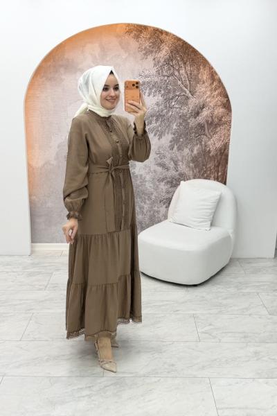 Berfin Elbise Sütlü Kahve