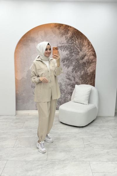Mango Takım Taş Rengi