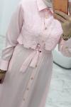 Safir Elbise Pembe