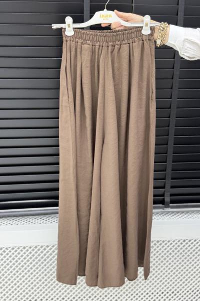 Modal Bol Paça Pantolon Kahverengi
