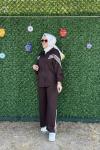 Selin Spor Takım Kahverengi