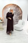 Cerya İthal Elbise Kahverengi