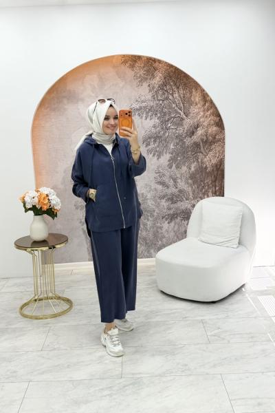 Ayla Takım Lacivert