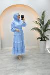 Alânur Elbise Bebe Mavisi