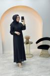 Jakar Lina Elbise Siyah