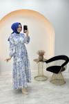 Merwish Summer Elbise Bebe Mavisi