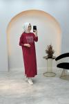 MIU MIU Elbise Bordo