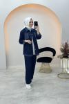 Pars Kot Takım Lacivert