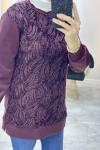 Seçil Tunik Bordo