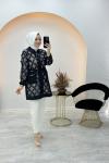 Selinada Tasarım Mısra Kap Siyah
