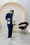 Stella Fermuarlı Takım Lacivert