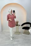 Tensel Gömlek Gül