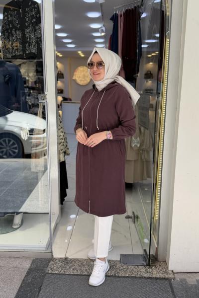 Beli Büzgülü Kap Mürdüm