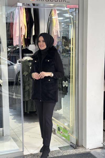 Milano Yelek Siyah