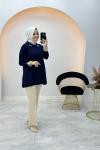 Prenses Tunik Lacivert