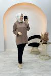 İlay Tunik Sütlü Kahve