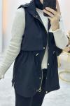 Peyda Yelek Siyah