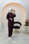 Belin Eskitme Takım Bordo