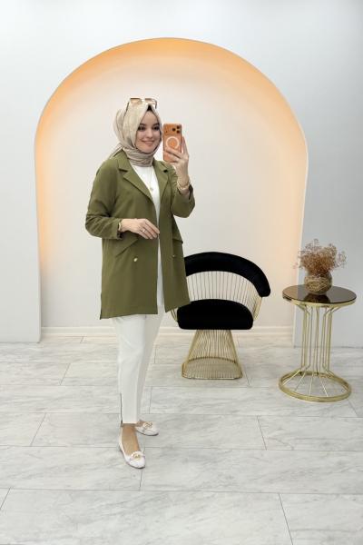 Linda Ceket Yeşil