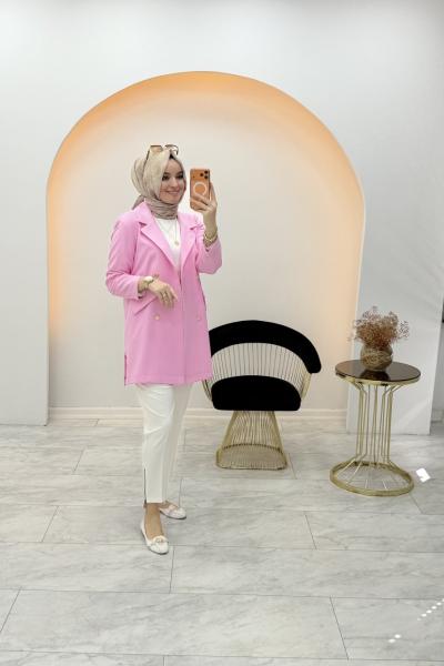 Linda Ceket Pembe