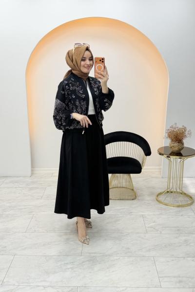 Bomber Ceket Siyah