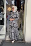 Merwish Fresh Elbise Siyah